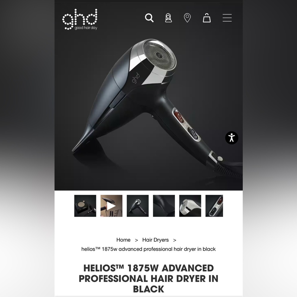 ghd Helios Professional Hairdryer